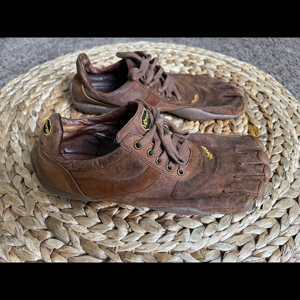 Vibram TrekLS brown kangaroo leather size 42 / US 9